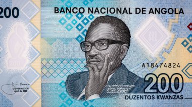 Dr. Antonio Agostinho Neto, Angola 'dan Portre 200 kwanza 2020 Banknotes.