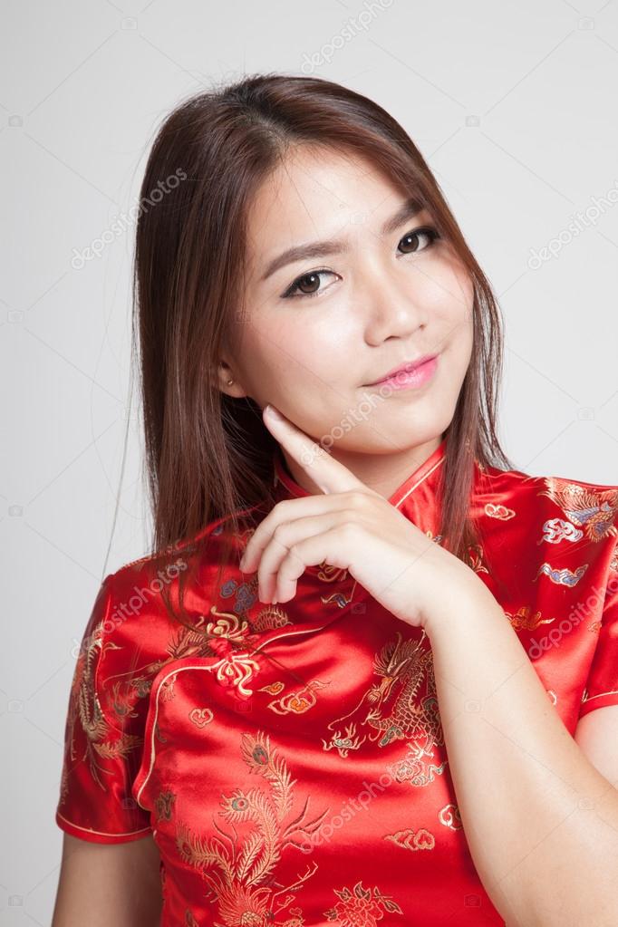 girl in chinese dress