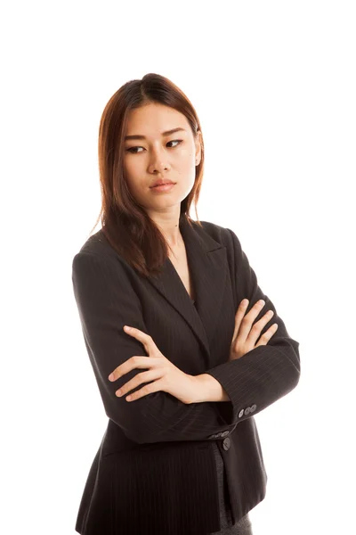 Beautiful young Asian business woman. — Stock Photo, Image