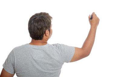 Hava Asya güçlü adam yazma arkası