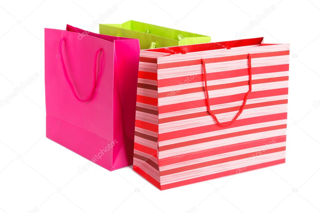 Three shopping bag