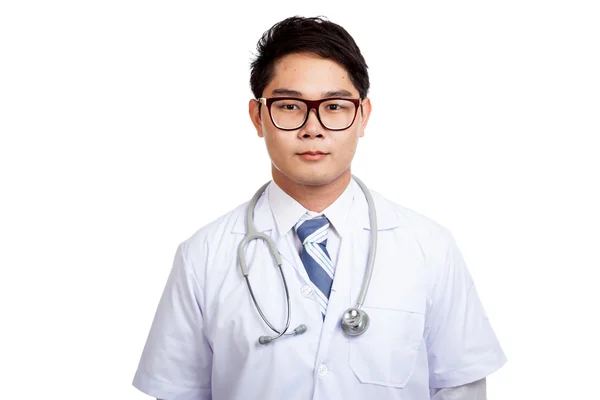 Retrato de médico asiático masculino — Foto de Stock