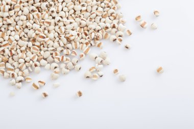 İş'ın gözyaşları beyaz kopya alanı ile