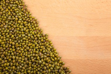 ahşap masa Mung fasulye