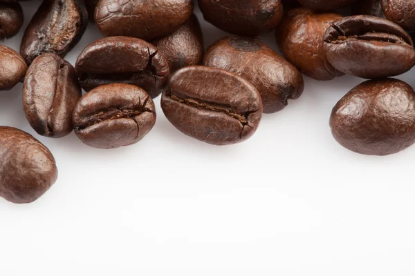 Close up of roasted coffee beans — Stock Photo, Image