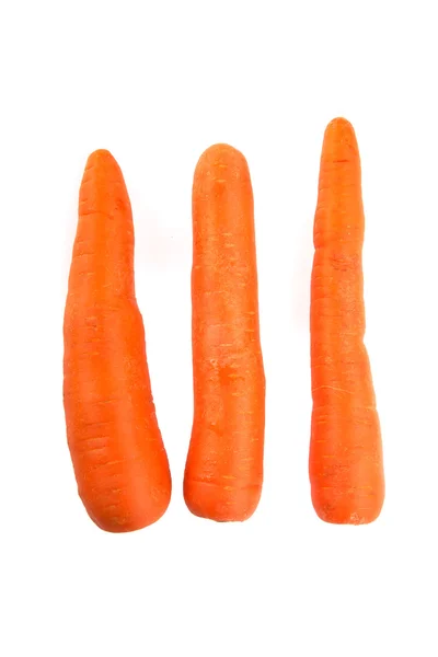 Three carrots — Stock Photo, Image