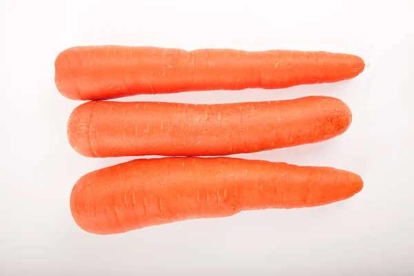 Three carrots — Stock Photo, Image