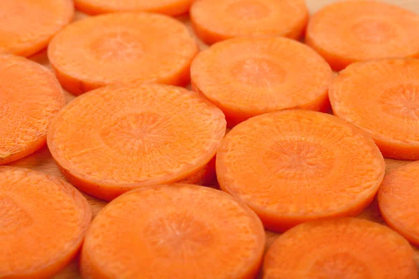 Gehakte wortelen — Stockfoto