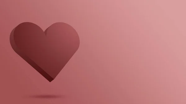 San Valentino Cuore Rosso Festa San Valentino Giorno Dell Amore — Foto Stock