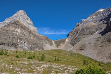 Tapınak geçmek iz banff national park, alberta, Kanada