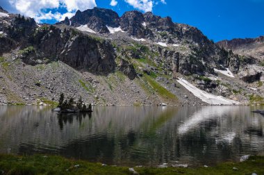 boya fırçası Kanyon iz grand tetons Milli Park, wyoming, 