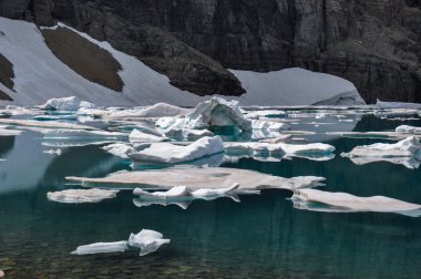 buzdağı iz glacier Ulusal Parkı, montana, ABD