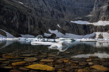 buzdağı iz glacier Ulusal Parkı, montana, ABD