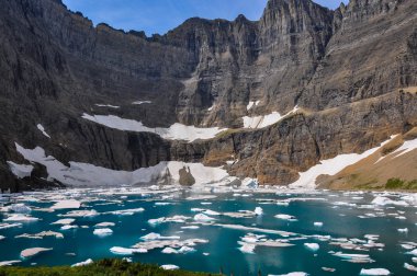 buzdağı iz glacier Ulusal Parkı, montana, ABD