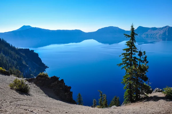 Kráterové jezero národní park, oregon, usa — Stock fotografie