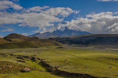 Volkan cotopaxi Milli Park, ecuador