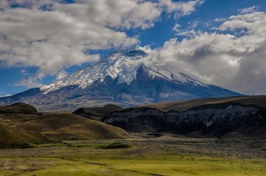 Volkan cotopaxi Milli Park, ecuador