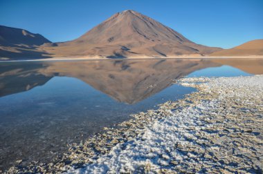 Volcan licancabur sur lipez, Güney b muhteşem manzaraları ile