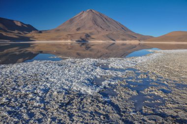 Volcan licancabur sur lipez, Güney b muhteşem manzaraları ile