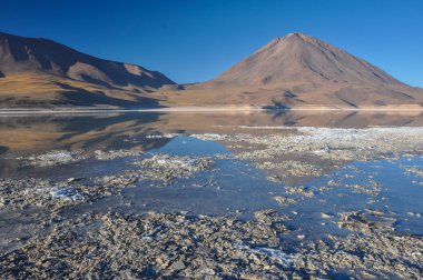 Volcan licancabur sur lipez, Güney b muhteşem manzaraları ile