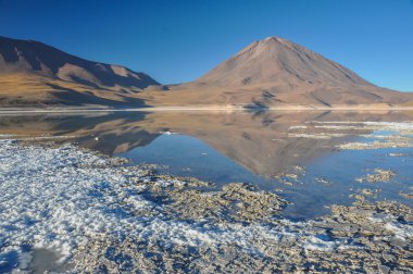 Volcan licancabur sur lipez, Güney b muhteşem manzaraları ile