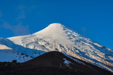Osorno Volcano near the top, Chile clipart
