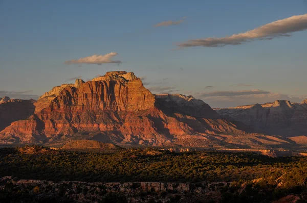 Sunset near Zion National Park, Utah, USA — Stock Photo, Image