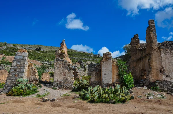 Ruínas de Real de Catorce, San Luis Potosi, México — Fotografia de Stock