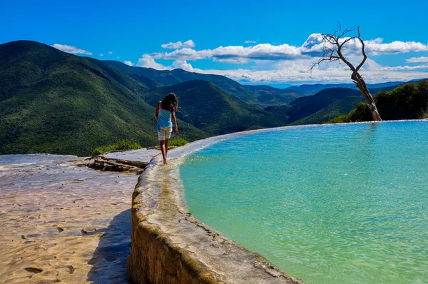 hierve el agua, oaxaca, Meksika