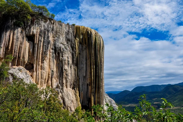 Hierve el agua, oaxaca, Mexikó — Stock Fotó