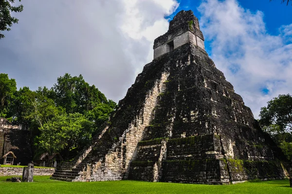 Temple of Jaguar, Tikal Ruins, Guatemala — Stock Photo, Image