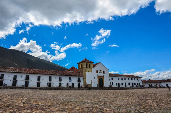 Villa de leyva, boyaca, Kolumbie — Stock fotografie