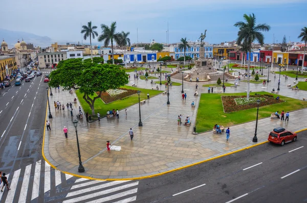 Plaza de Armas, Trujillo, Peru — Stockfoto