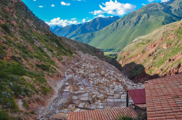 살 리 나 스 드 maras, 신성한 계곡, 페루 — 스톡 사진