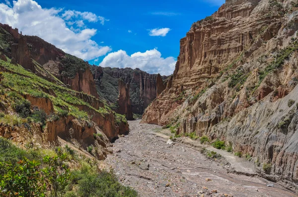 Canyon de Palca perto de La Paz, Bolívia — Fotografia de Stock