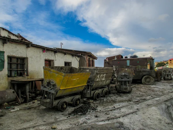 Minas abandonadas em Potosí, Bolívia — Fotografia de Stock