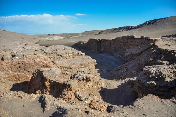 Valle de la luna poblíž san pedro de atacama, chile — Stock fotografie