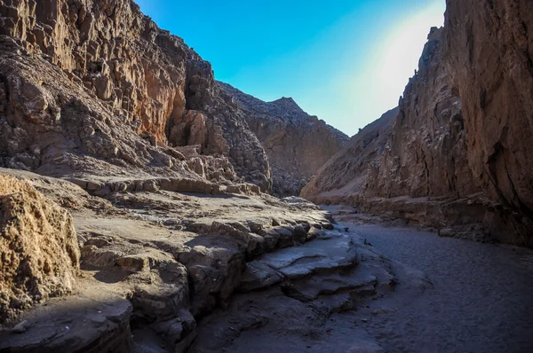 Valle de la luna 附近圣佩德罗 · 德阿塔卡马、 智利 — 图库照片