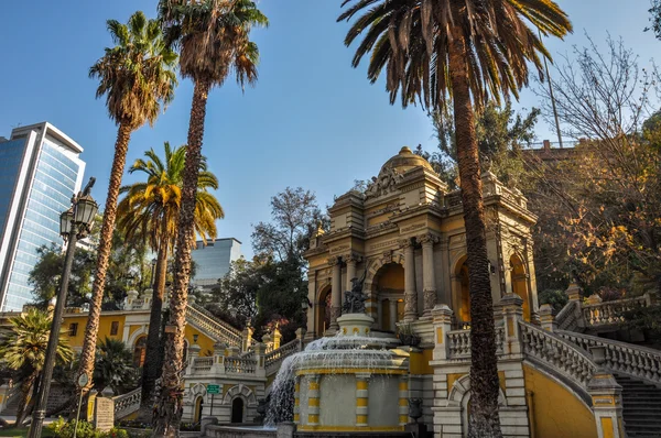 Cerro Santa Lucia en Santiago, Chile —  Fotos de Stock