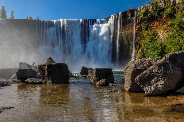 Salto del lajas, silnice 5, chile — Stock fotografie