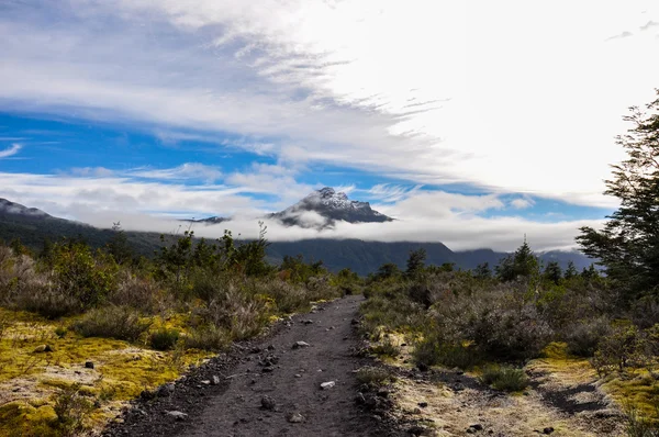 Parcours rond lago todos los santos, Chili — Stockfoto