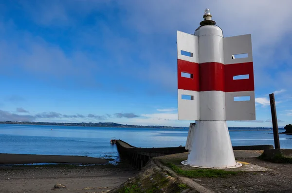 Piccolo faro, Isola di Chiloe, Cile — Foto Stock