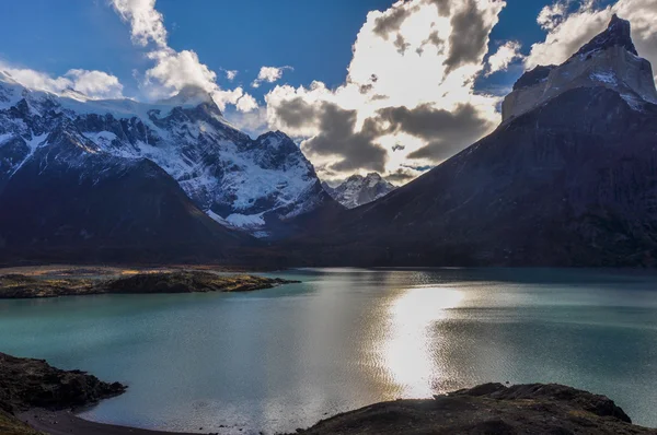 公园国立托雷斯德尔潘恩、 智利 — 图库照片