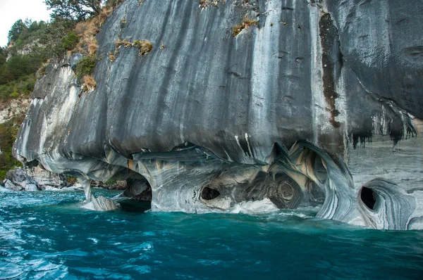 Marmol собор порід, carretera austral шосе 7, c — стокове фото