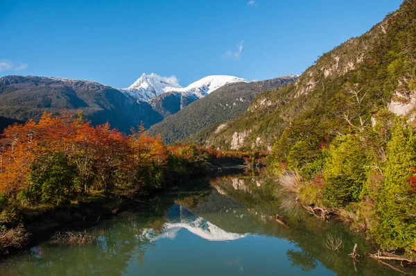 Bahia exploradores, carretera austral, snelweg 7, Chili — Stockfoto