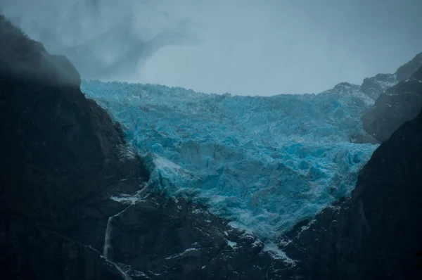 Ventisquero glacier, parque nacional von queulat, carretera austr — Stockfoto