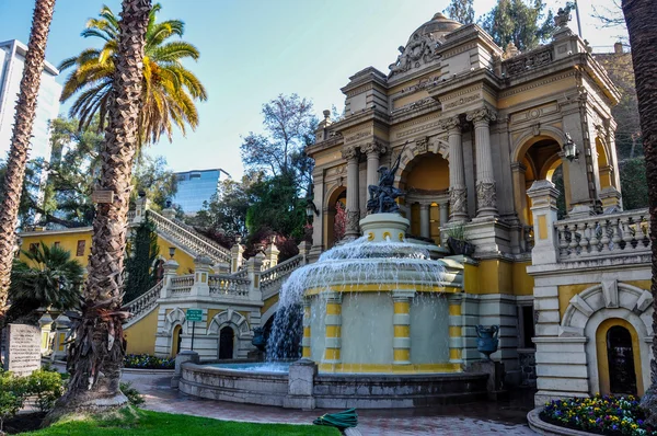 Cerro Santa Lucia en Santiago, Chile Imágenes de stock libres de derechos