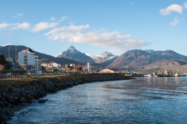 tierra del fuego, Arjantin, Ushuaia'nın tahta