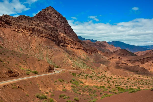 Deserts landscapes of Quebrada las cochas, North Argentina — Stock Photo, Image