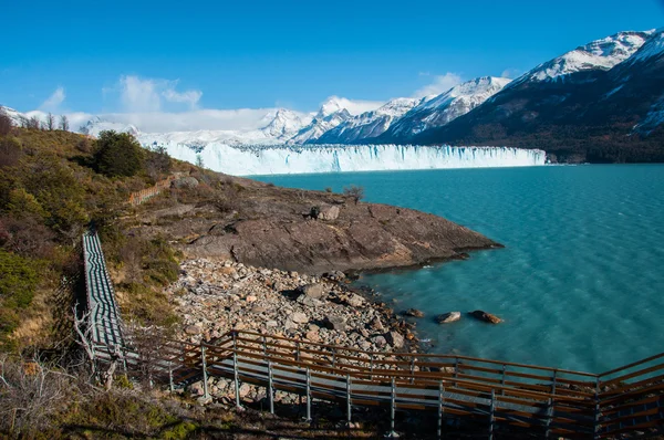 Piękne krajobrazy lodowca perito moreno, Argentyna — Zdjęcie stockowe